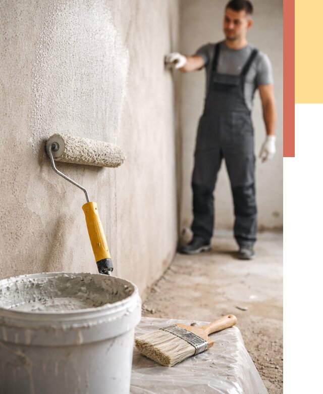 Нанесение бетоноконтакта на стены в Белореченске от 4260 руб. быстро и недорого | ОТДЕЛОЧНИК-Блч