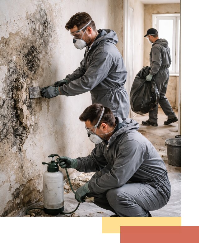 Удаление плесени со стен профессионально в Белореченске