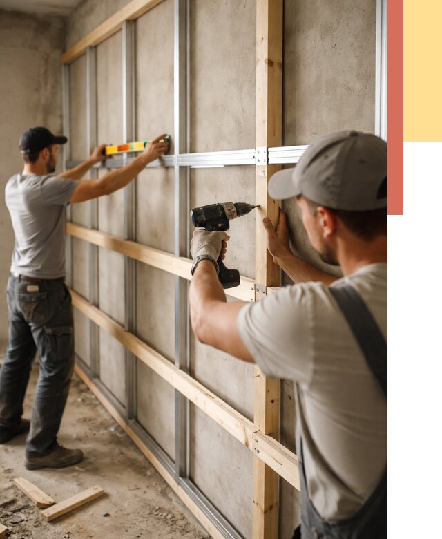 Устройство обрешетки под панели в Белореченске от 2130 руб. — монтаж под ключ | ОТДЕЛОЧНИК-Блч