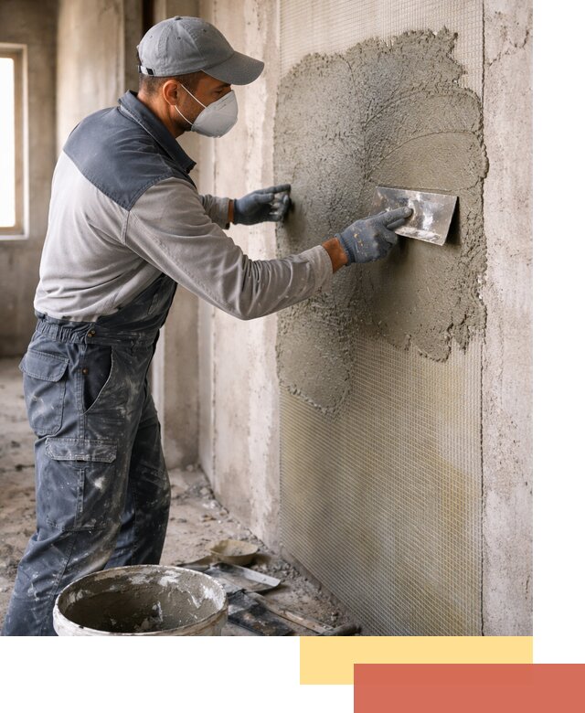 Штукатурка стен по сетке в Белореченске под ключ качественно и быстро