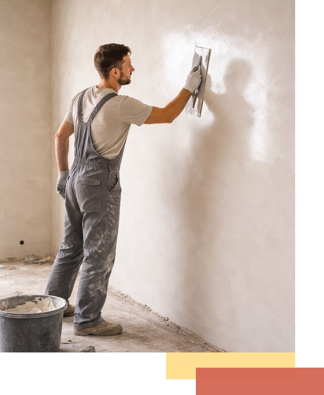 Глянцевание штукатурки стен в Белореченске профессионально и быстро