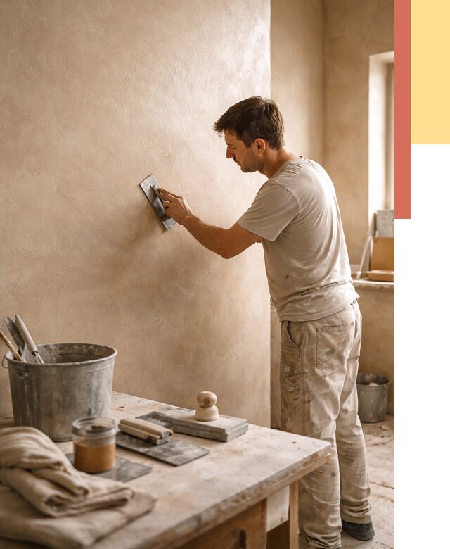 Марокканская штукатурка таделакт в Белореченске под ключ от 4260 руб. | ОТДЕЛОЧНИК-Блч