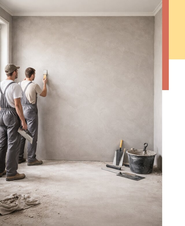 Микробетон на стены в Белореченске от 1268 руб. — нанесение и отделка | ОТДЕЛОЧНИК-Блч