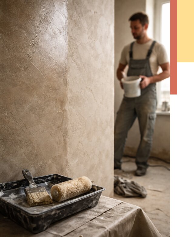 Нанесение воска на штукатурку в Белореченске от 3550 руб. | Услуги ОТДЕЛОЧНИК-Блч