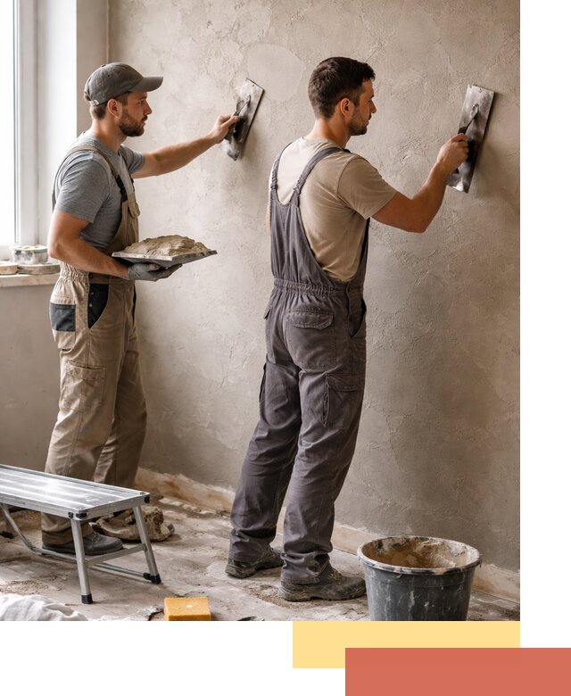 Ремонт декоративной штукатурки и восстановление фактуры в Белореченске