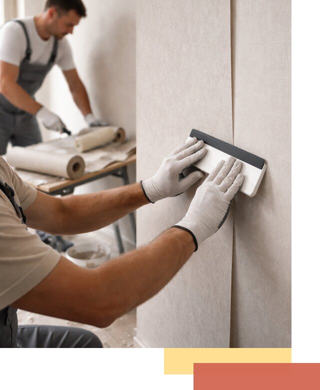 Поклейка обоев под покраску в Белореченске профессионально и быстро