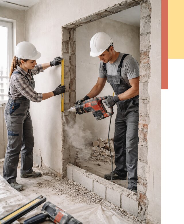 Создание проемов в стенах в Белореченске от 6594 руб. — алмазная резка и расширение | ОТДЕЛОЧНИК-Блч