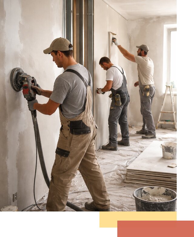 Профессиональная отделка стен в Белореченске качественно и в срок