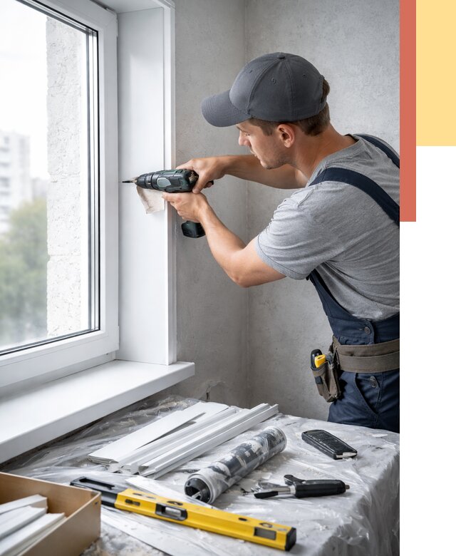 Установка пластиковых откосов в Белореченске от 2282 руб. | ОТДЕЛОЧНИК-Блч монтаж, быстро и недорого