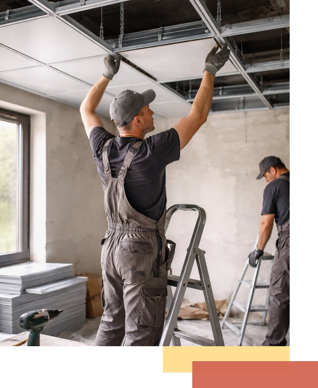 Монтаж кассетного потолка в Белореченске качественно и быстро