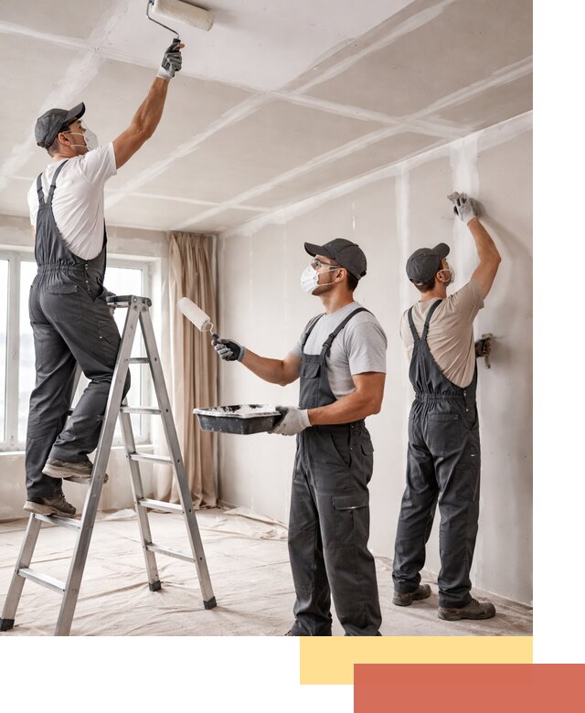 Покраска потолка из гипсокартона в Белореченске качественно и недорого