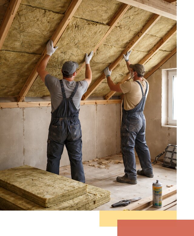 Утепление потолка минеральной ватой в Белореченске