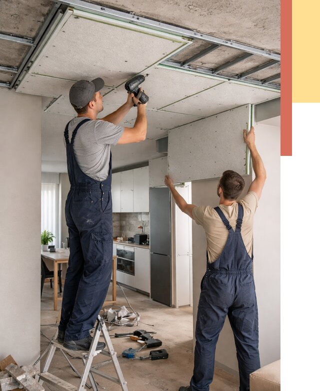 Шумоизоляция потолка панелями зипс в Белореченске от 1877 руб. под ключ | ОТДЕЛОЧНИК-Блч